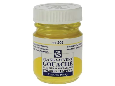 Talens Plakkaatverf Extra Fijn Citroengeel