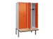 locker voor scheiding van kleding,HxBxD 2120x1200x815mm,4vak