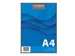 Schrijfblok Aurora A4 ruit 5x5mm 100 vel 60gr blauw