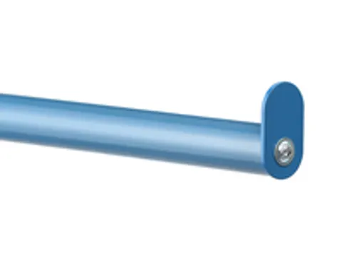Barre de portée 370mm E4614-1TAAS Revêtement PVC + butée