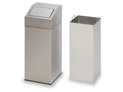 Afvalbak Vloeropstelling Rvs Hxbxd 790X320X320Mm