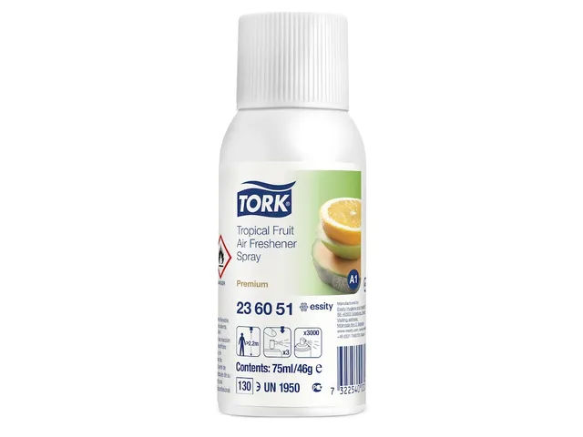 Luchtverfrisser Tork A1 236051 Air freshner fruit 75ml Navulling