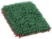 Vikan Transport microvezel washing pad 20x25cm Rood/Groen