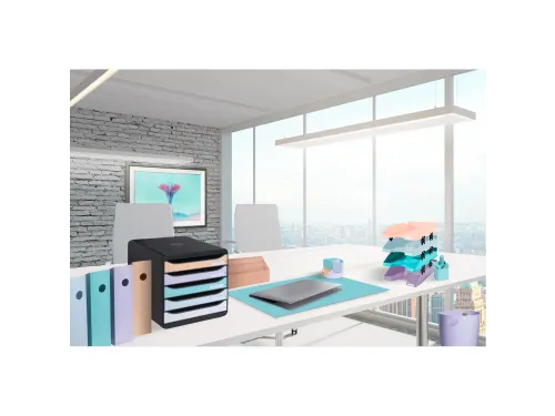 ECOBIN Papiermand 15 L pastel assortiment