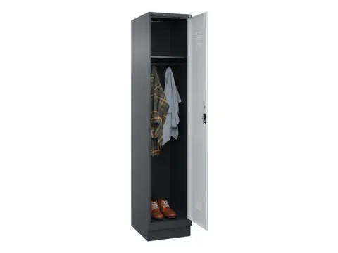 locker,HxBxD 1950x400x500mm,1vak,vak B 400mm,cil.-slot,sokkel