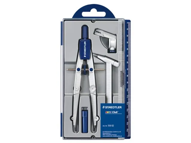 Passer Staedtler 550 02 Noris schoolpasser met precisiewieltje