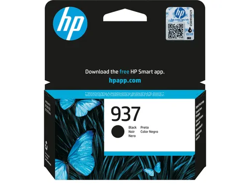 HP 937 Inktcartridge Zwart 4S6W5NE Origineel