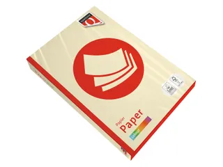 Kopieerpapier Quantore Colour A4 120 Gram Ivoor 250vel - 1