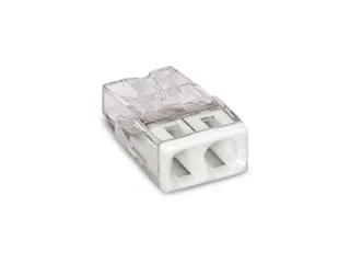 Compact-Lasklem - Voor Massieve Geleiders - MAX. 2.5mm² - 2-Draads - - 1
