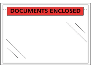 Paklijstenvelop Cleverpack Zelfklevend C5 155x230mm Documents Enclosed