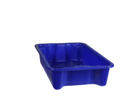 Draaistapelbak Pp Hxlxb 135X590X380Mm 18L Blauw