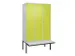 locker voor scheiding van kleding,HxBxD 2120x1200x815mm,3vak