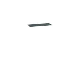 afrolrand,v. ladekast,BxD 1050x550mm,zwart - 3