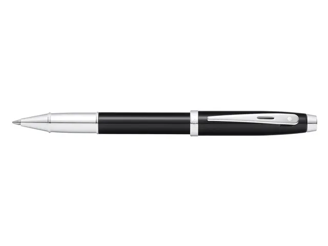 Rollerball SHEAFFER 100 E9338 Glossy black lacquer chrome plated