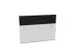 cache de banque d'accueil,p. table de bureau,Bl-blanc,BN8033-noir