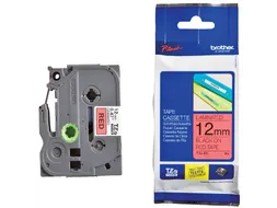 Labeltape Brother P-touch TZe-431 standaard 12mm zwart op rood