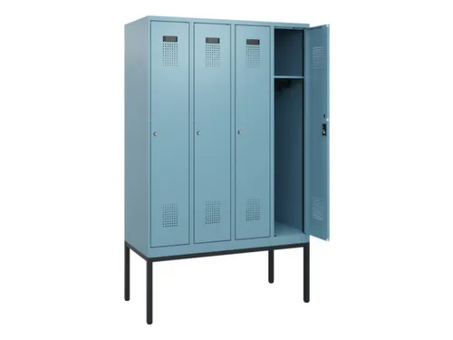 schoollocker,HxBxD 1950x1200x500mm,4vak,vak B 300mm,cil.-slot