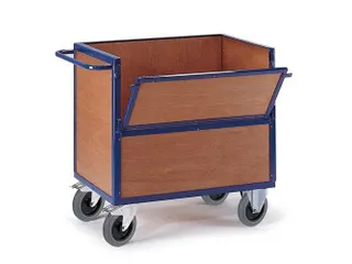 kratwagen,draagverm. 600kg,laadvl. LxB 965x665mm,HxLxB 1045x1150x720mm - 2