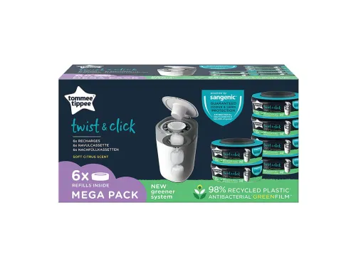 Navulcassettes voor Twist & Click Luieremmer