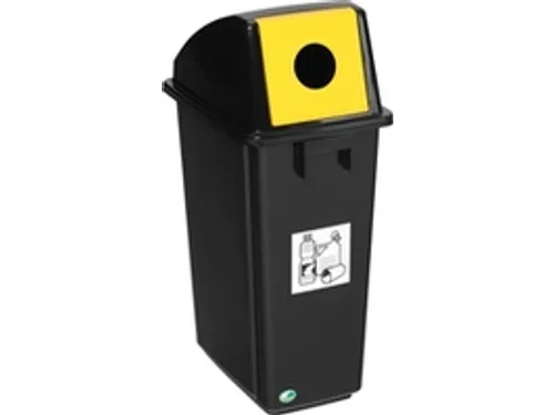 Afvalverzamelaar v. recyclebaar afval,1x58l,HxBxD 810x335x460mm
