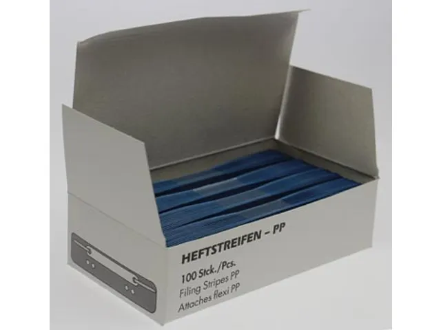 Snelhechtstrips Blauw 100 stuks
