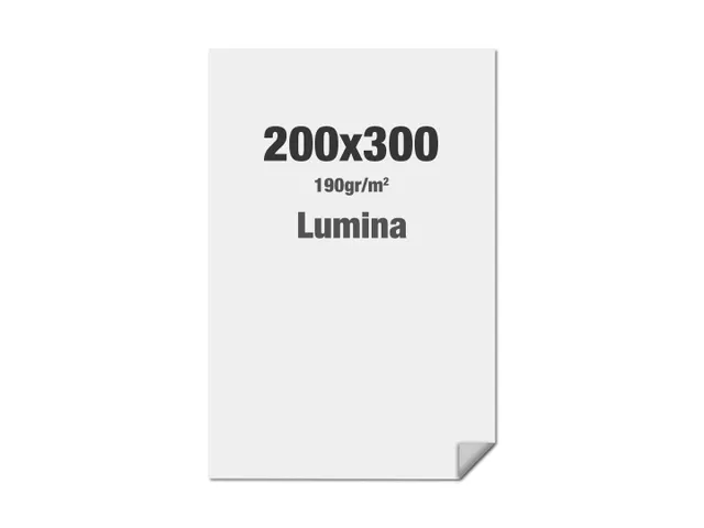 Print Lumina voor Brightbox Pro Flex Wand 200x300 cm