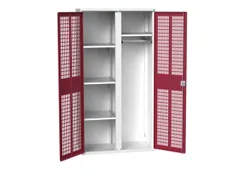 universele kast,HxBxD 2000x1050x550mm,4xStalen bodem,scheidingswand