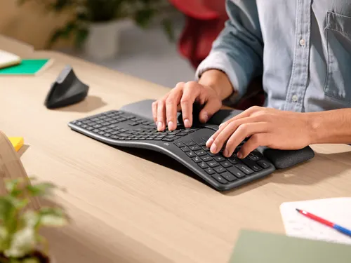 Logitech K860 Business toetsenbord QWERTY US Bluetooth Grafiet