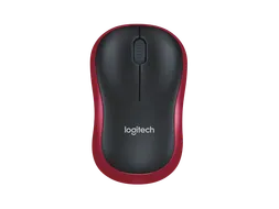 Logitech LGT-M185R Draadloze Muis Rood
