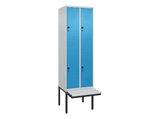 Dubbeldekse dekenkist,HxBxD 2120x600x815mm,2x2vak.,vak B 300mm - 1