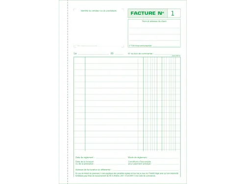Manifold Factuur 21x 14,8 50 dupli FR