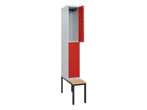 Dubbeldekse dekenkist,HxBxD 2120x300x815mm,1x2vak.,vak B 300mm