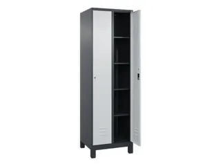 wasgoedverdeelkast,HxBxD 1950x600x500mm,vak B 300mm,cilinderslot - 2