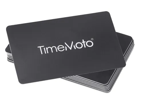 TimeMoto RF-100 RFID cards