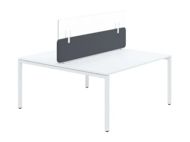 Paroi de protection pour cloison de table PMMA 270x1570mm