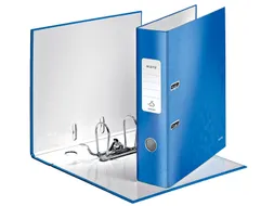 Ordner Leitz 1005 WOW 180° A4 80mm karton blauw