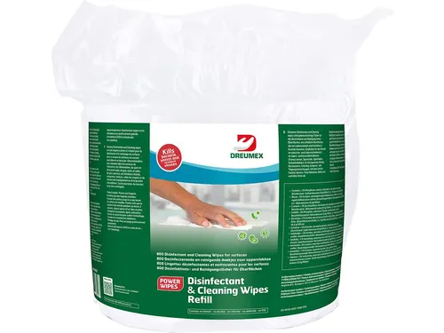Dreumex Disinfectant & Cleaning Desinfectiedoekjes navulling 800 stuks