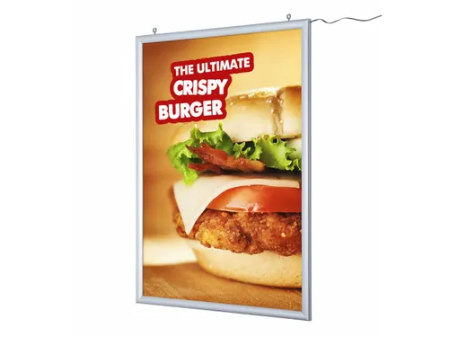 Kliklijst LED Verlicht Dubbelzijdig Posterframe 70x100cm
