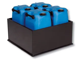 Opvangbak Hdpe Bxdxh 1270x1270x295mm V. 4x220l Open Volume 225l - 1