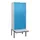 locker voor scheiding van kleding,HxBxD 2120x800x815mm,2vak