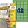 Gekleurde etiketten Avery Zweckform 45.7x21.2mm Groen 960 stuks