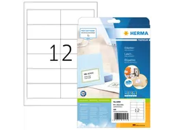 HERMA 5056 Premium etiketten A4 97x42,3mm Wit 300 stuks
