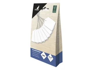 Draadetiket Kangaro 36x53mm wit doos a 250 stuks - 3