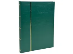 Postzegelalbum 48bl 22 ,5x30,5cm groen
