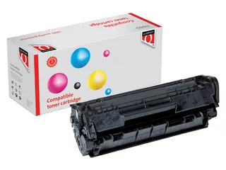Tonercartridge Quantore alternatief tbv Canon FX-10 zwart - 1