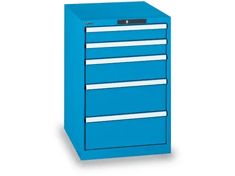 Ladenkast Hxbxd 850x564x725mm 5laden 75kg Codeslot Afwerking Ral5012