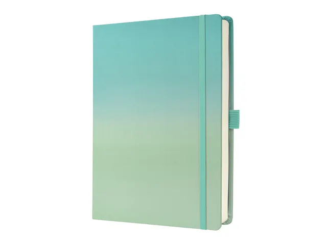 Bulletjournal Jolie A5 Gradient Sea à points couverture rigide