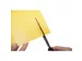 Magneetvel MAUL 200x300mm geel beschrijf- wisbaar en te knippen