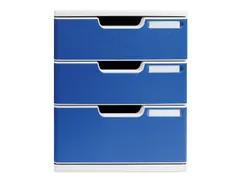 Ladenblok MODULO A4 3 laden Classic Blauw Grijs