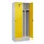 locker voor scheiding van kleding,HxBxD 1950x800x500mm,2vak